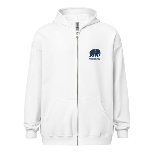 Elephant Stars - Full Zip Womens Hoodie